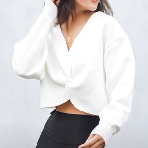 Twist Back-to-Front Pullover Lululemon style